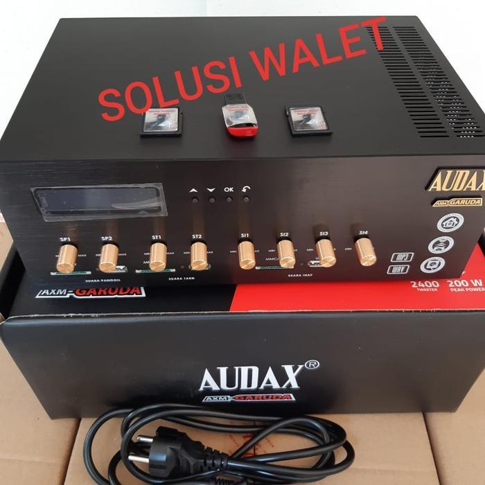 Ampli Audax Axm Garuda Mesin Panggil Walet #Gratisongkir