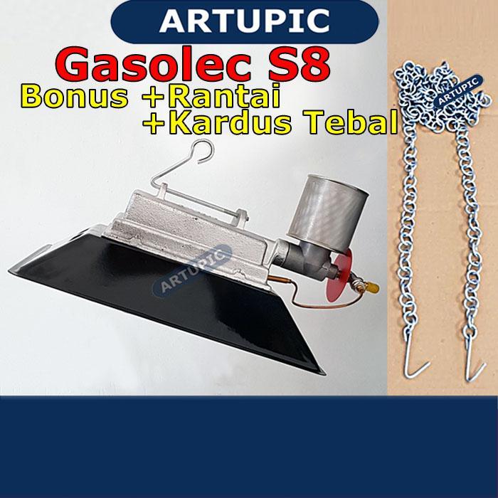PROMO Gasolec S8 ASLI Pemanas Kandang Ayam Infrared Heater Gasolec Asli bukan rikte igm medion