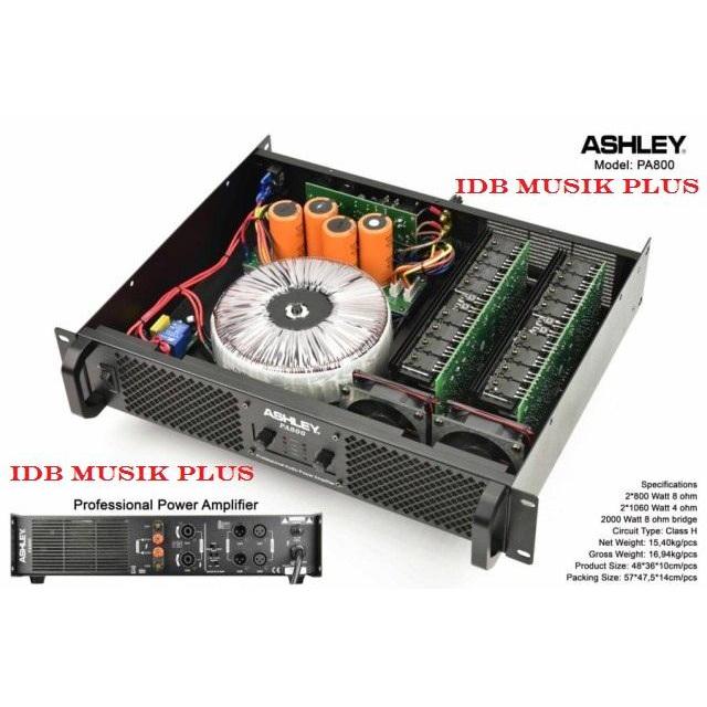 Power Ampli Class H Ashley Pa800 Pa 800 Original Ashley #Gratisongkir