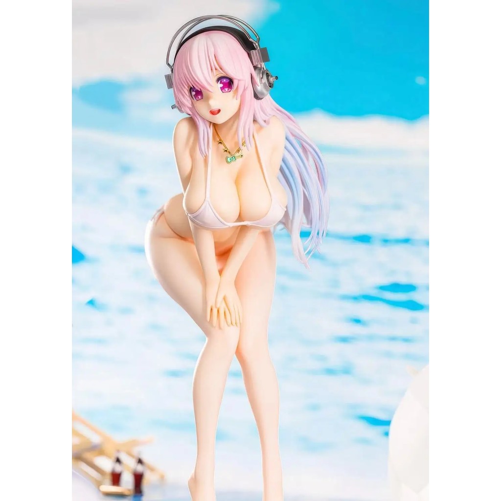 In Stock 21cm SUPER SONICO THE ANIMATION Anime Figure SUPER SONICO Figure PVC Model Statue Room