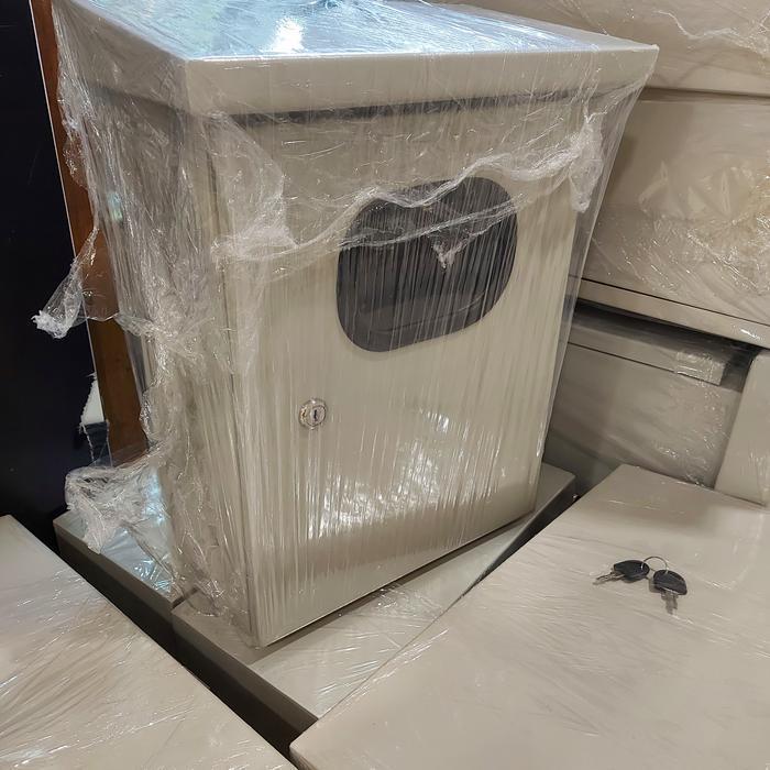 BOX PANEL OUTDOOR TOPI KWH 30 X 40 X 18 CM KACA ACRYLIC READY STOCK