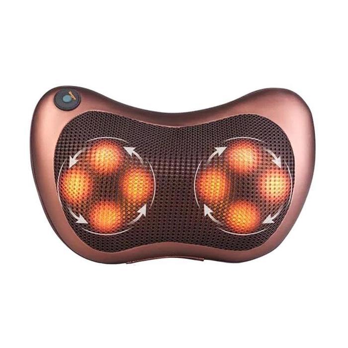 BANTAL PIJAT LEHER 8 BOLA UNTUK DI MOBIL DAN RUMAH BERKUALITAS
