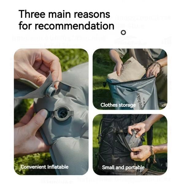 PENIUP MATRAS TAS KANTONG POMPA MANUAL KASUR CAMPING NATUREHIKE CNK2450PJ013