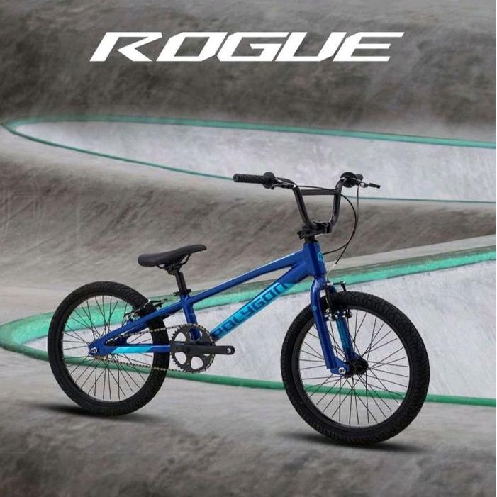 Sepeda BMX 20 inch Polygon Rogue / Razor /  Travis Ontel Onthel Viral warna Biru Silver Hitam Merah 
