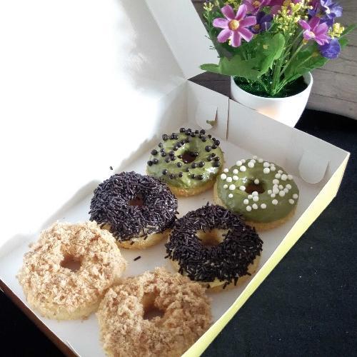 Dus Box Donat Isi 6 / Box Donat / Dus Donut / Kemasan Donat / Isi 6 Dus Donat Murah / Dus Box Donat