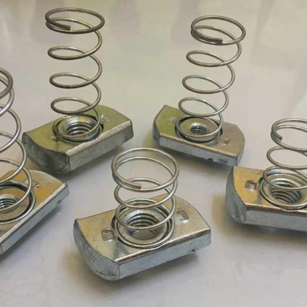 spring nut m12 galvanis mur per 12mm