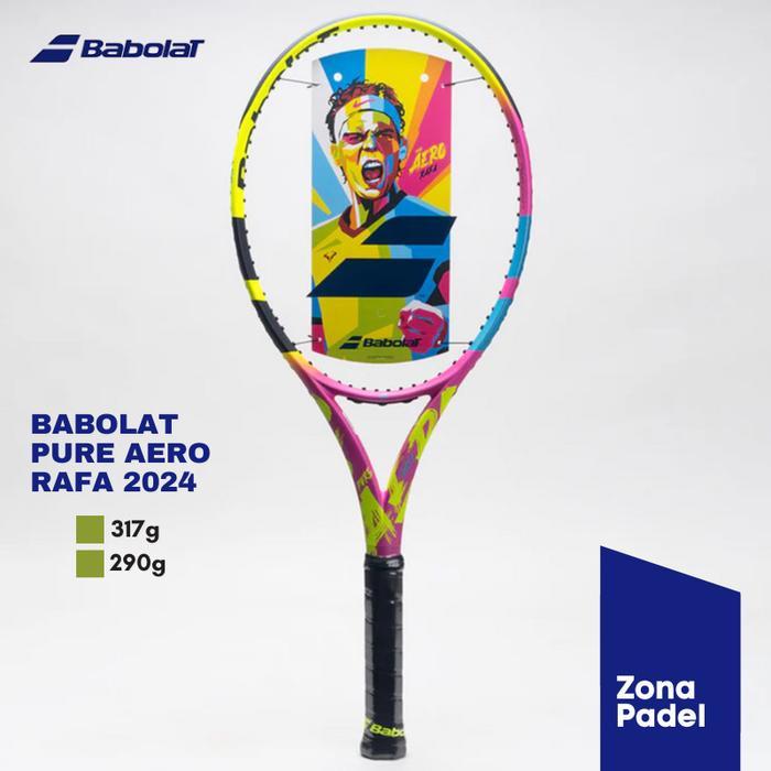 Raket Tenis Babolat Pure Aero RAFA / Raket Tennis Babolat Pure Aero Rafa 2023-2024 ORIGINAL - 317g