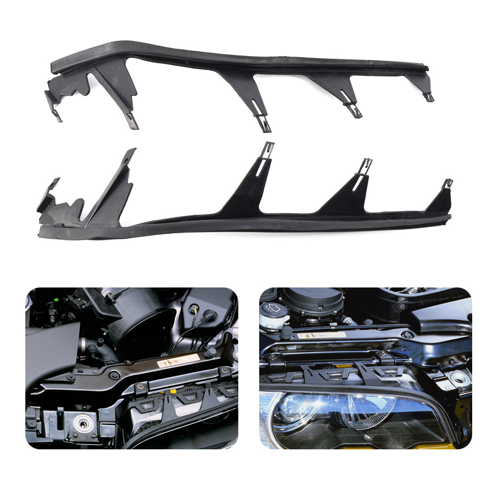 Flexible Headlight Cover Gasket Headlight Sealing Strip Gasket Auto Accessories for BMW 3 SERIES E46
