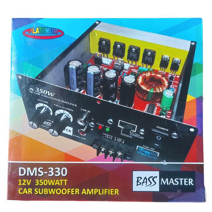 Power Ampli Amplifier Subwofer Mobil Car Monoblock Dms 350W 350 Dms 330 Gigabass Kit Pcb Amplifier