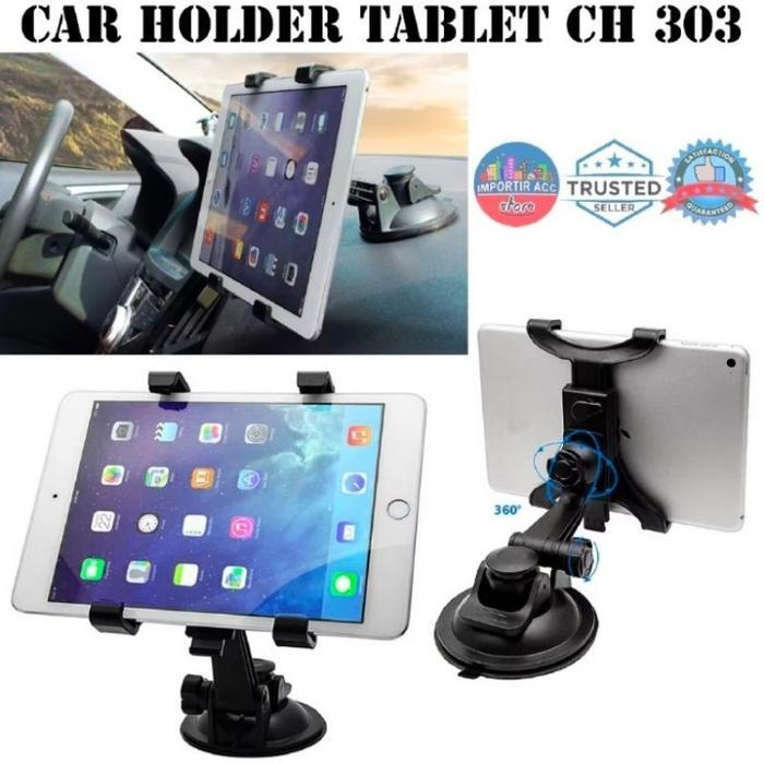 CAR HOLDER DASHBOARD MOBIL TAB IPAD TABLET UNIVERSAL 7 INCH - 10 INCH