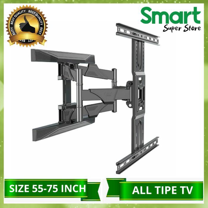 PROMO Breket tv Bracket tv Braket tv Premium impor 55-75 Inch TERBARU