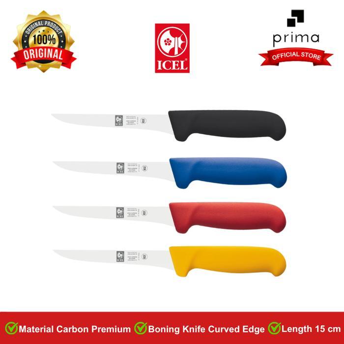 Boning Knife Curved Edge 15 cm Pisau Pemisah Daging & Tulang - ICEL
