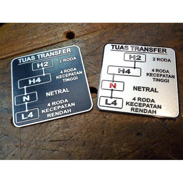 Emblem Tc Jimny Jangkrik/ Lj80 Emboss & Bahan Plat