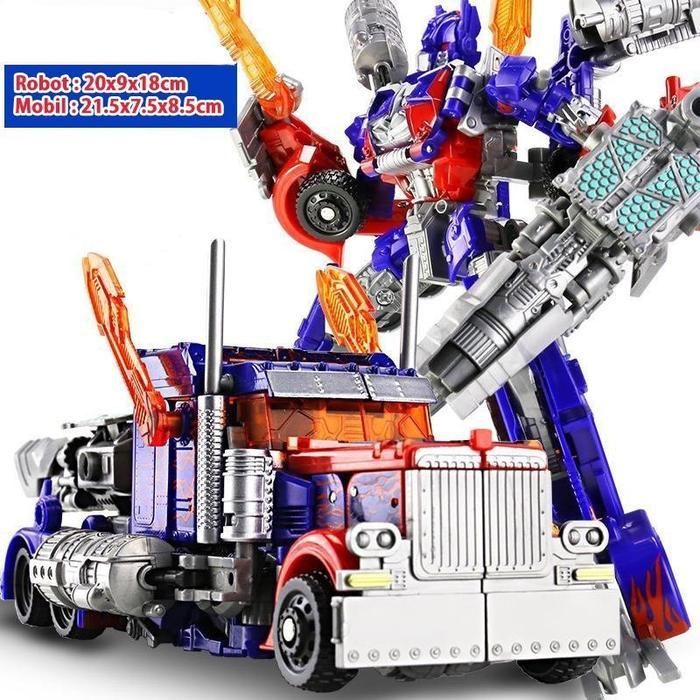 Duffy Toys Mainan Robot Mobil / Mainan Mobil Robot Deformation / Pengemudi Truk / Robot Deformation