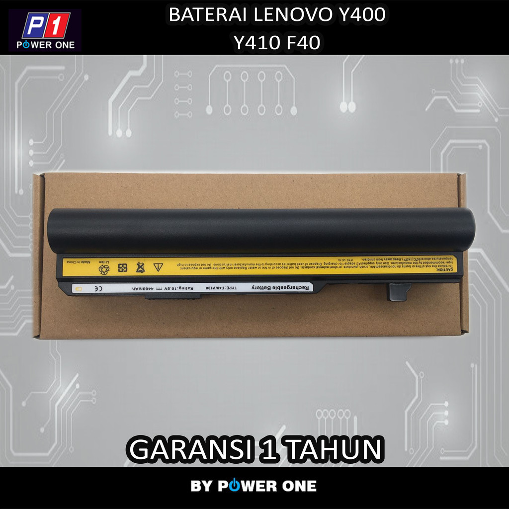Baterai Lenovo Y400 Y410 F40