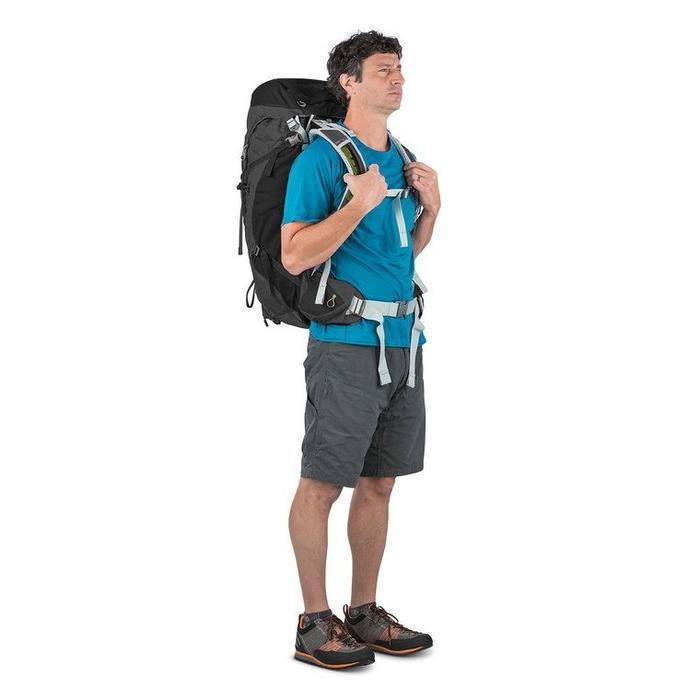 Osprey Startos 50L Black 100% Original - Tas Gunung Carrier Branded