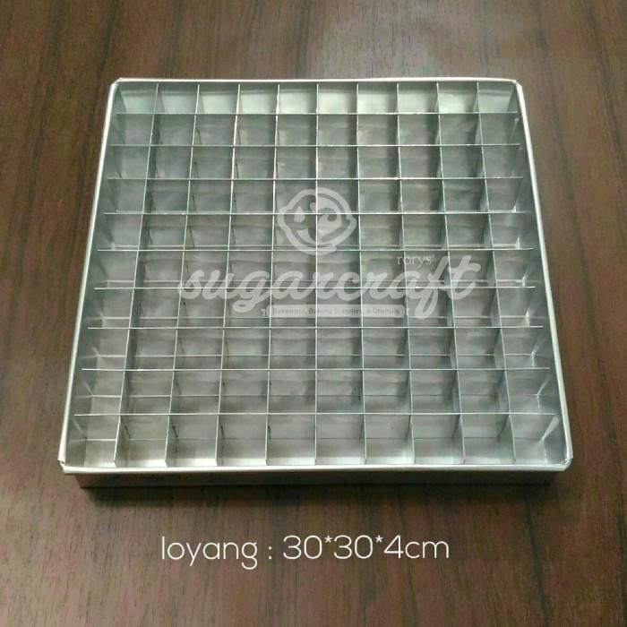 Loyang Sekat 30Cm / Loyang Cake Potong Gratisongkir