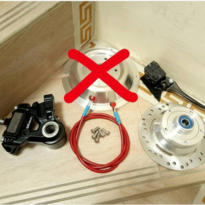 BestSeller adaptor hub cakram depan gscooter garasi scooter utk up R 12 atau ufo