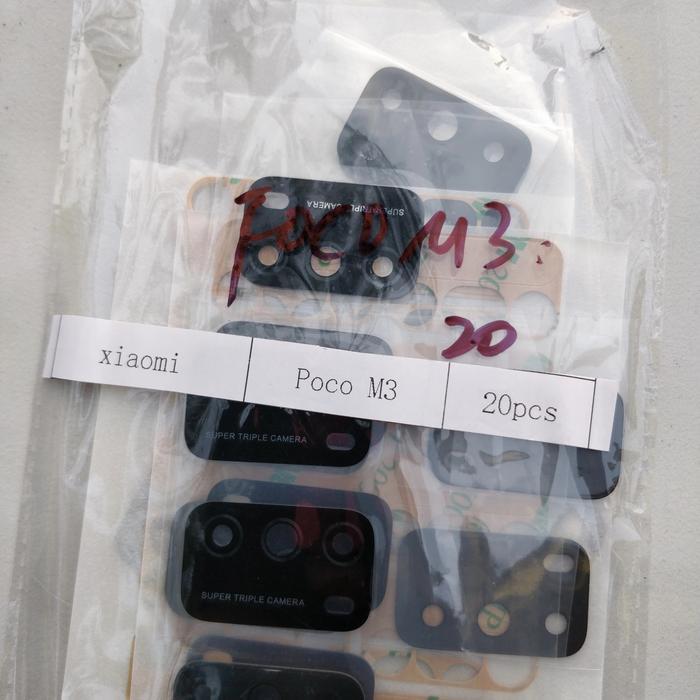 Kaca Xiaomi Poco M3 Kaca Kamera Xiaomi Poco M3 Bahan Kaca Terlaris