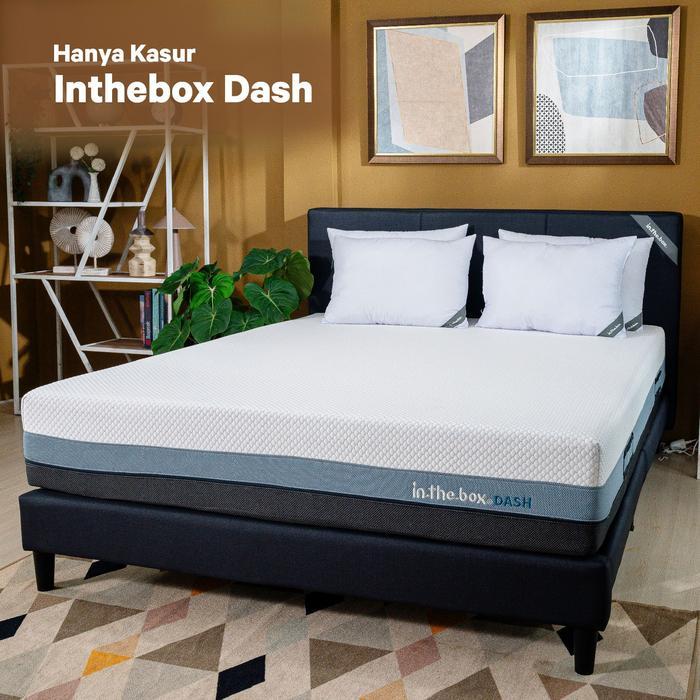 pvwo- [Free Kasur Lipat] Kasur Dingin Spring Bed Orthopedic In The Box Dash - Free Bantal &