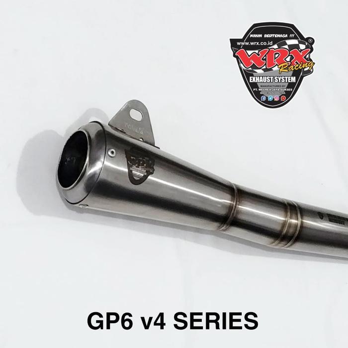 ASLI Knalpot WRX GP6 v4 SS RS175 Sonic 150R READY STOCK