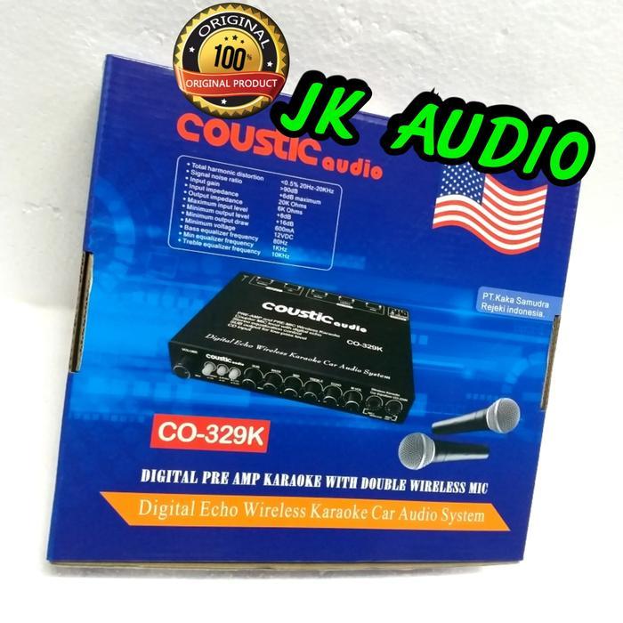 Parametric Karaoke Plus Microphone Coustic Pre Amp Karaoke Mic Wirele
