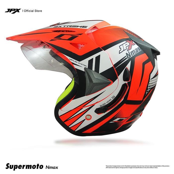 Jpx Supermoto Nmax Fluo Red Doff