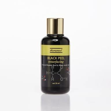 Theraderm Theramed Black Peel Resurfacing/Clear Organic Peeling No Iritation