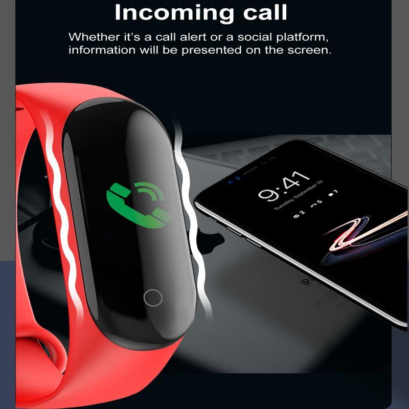 Smart Bracelet Sports M4 Waterproof Smart Watch Smart Electronic Smart Bracelet Pedometer Fitness