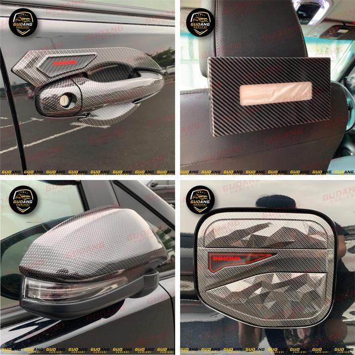 TERBARU PAKET ACCESSORIES INNOVA REBORN 2021 KARBON