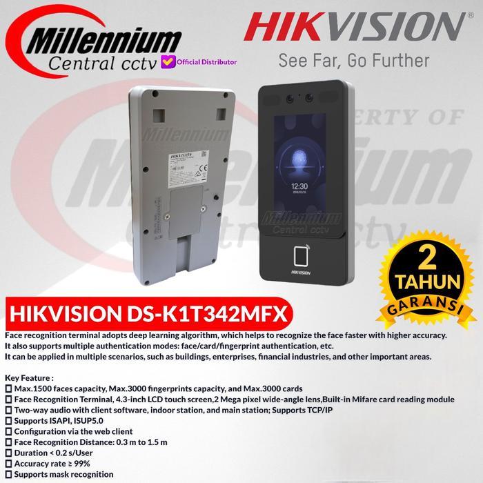 HIKVISION DS-K1T342MFX Face Recognition Terminal