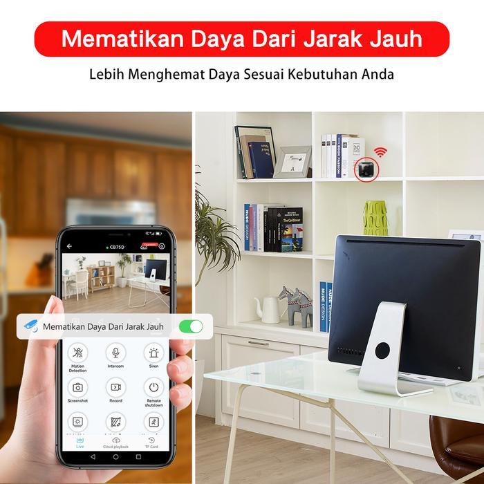 Premium Xihancam 5Mp Cctv Mini Wifi Kamera Mini Cctv Kecil Tersembunyi Cctv Baterai Tanpa Kabel