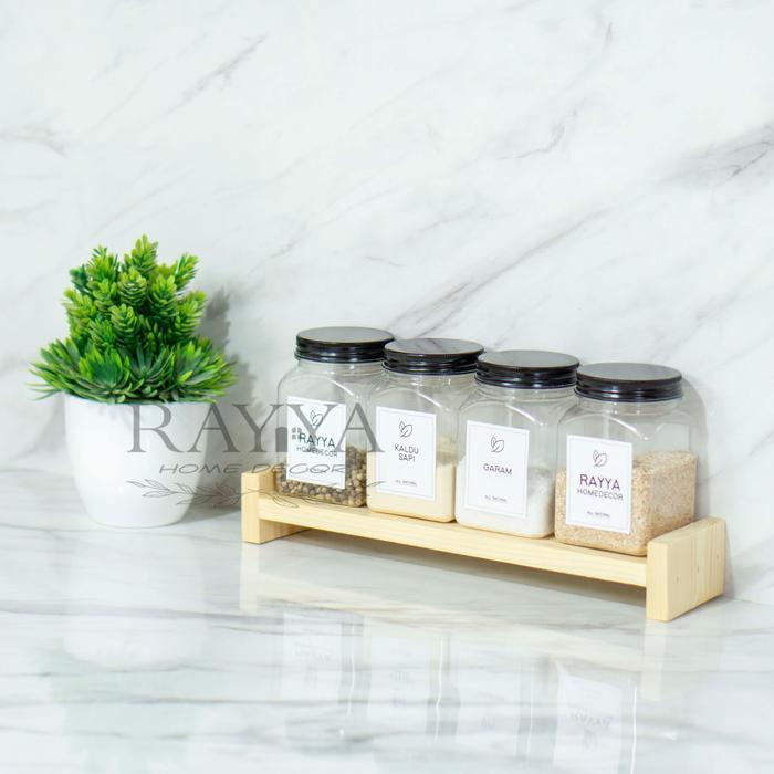 BERKUALITAS rak toples minimalis / rak pajangan / rak kaktus mini