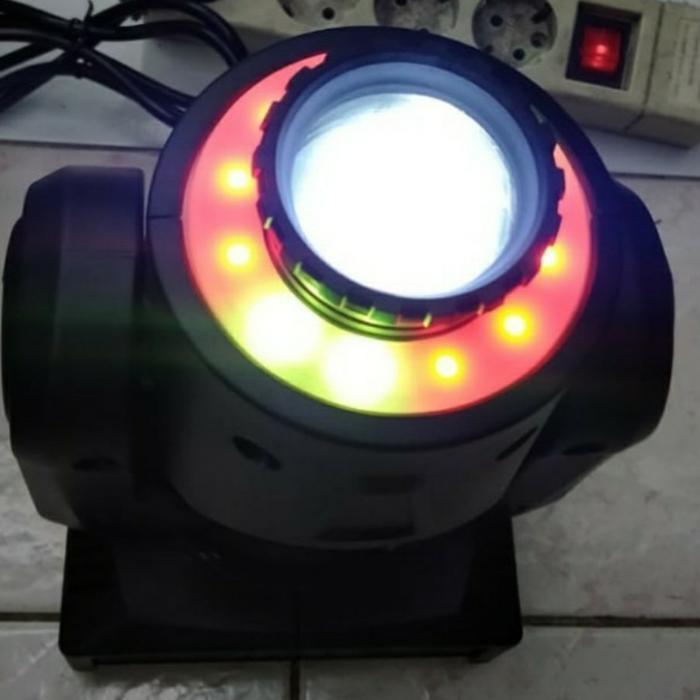 BERKUALITAS Mini Moving Head Light 30 watt Plus LED Mini Moving Gobo 30 watt