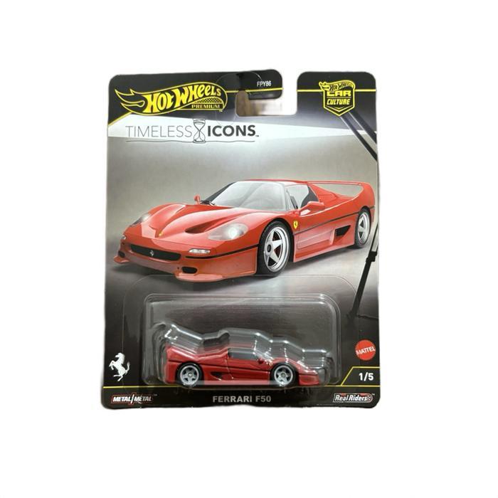 HOTWHEELS PREMIUM TIMELESS ICONS FERRARI F50