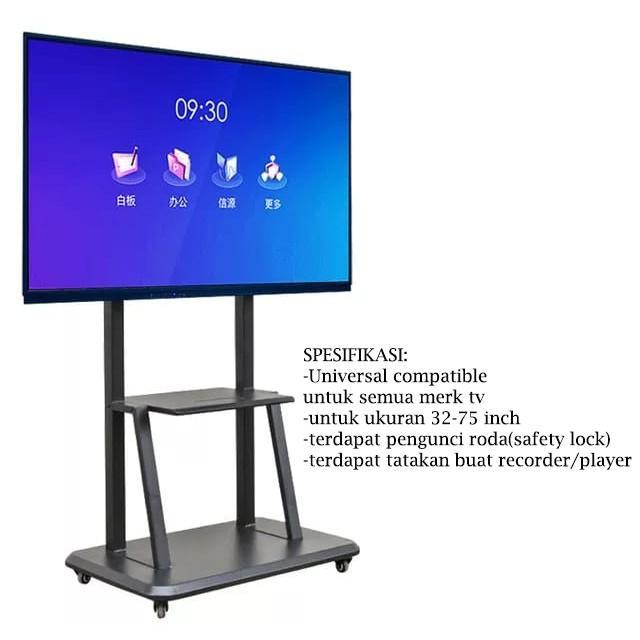 BERKUALITAS Braket TV Stand 32" - 75" Bracket TV Standing Universal LCD LED TV
