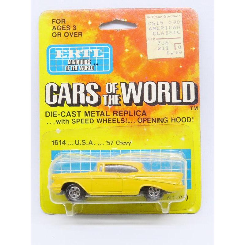 ERTL '57 CHEVY CHEVROLET - KUNING