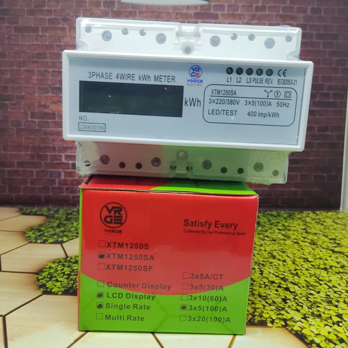 KWH METER 3 PHASE DIGITAL / KWH METER 3PHASE DIGITAL "FORT" `XTM1250SA