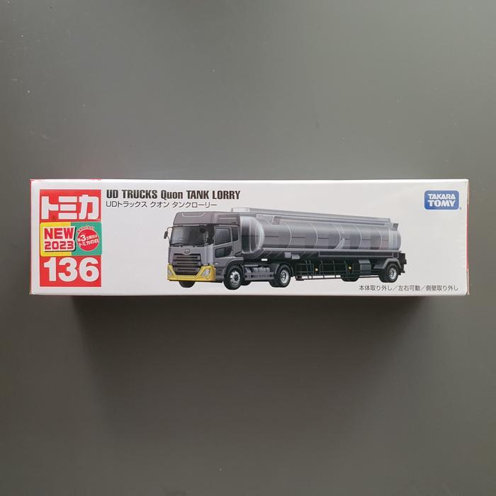 Tomica Long 136 Ud Trucks Quon Tank Lorry Truck Diecast Truk Tangki