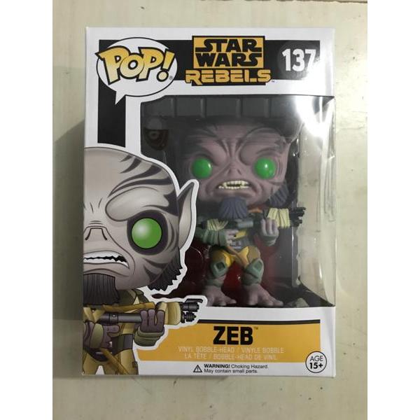 FUNKO POP STAR WARS: REBELS - ZEB