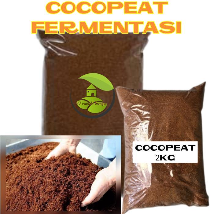BERKUALITAS media tanam cocopeat 1kg/cocopeat repack 1kg