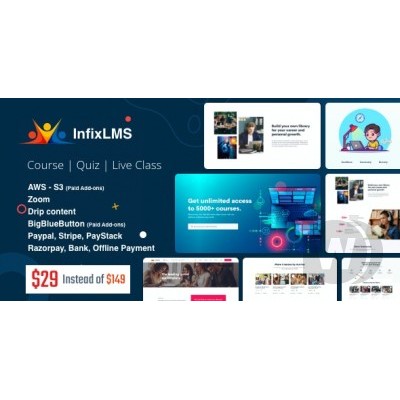 Infix LMS - Plugin LMS Kursus Online