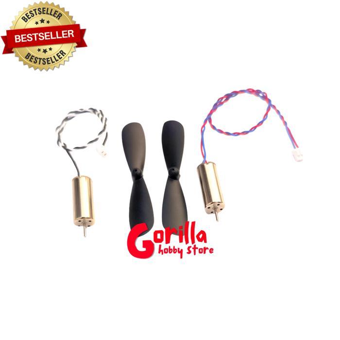 part rc plane FX801 182 cessna dinamo motor 717 propeller 2pcs A-B