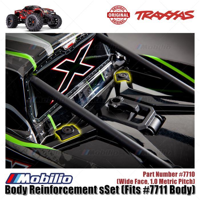 Traxxas Part #7710 Body Reinforcement Set Fits #7711 Body RC X-Maxx, X-Maxx Ultimate