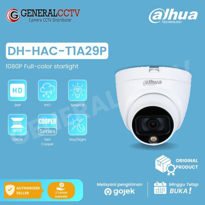 Premium Quality Dahua Full Color 2Mp T1A29P Camera Cctv 2Mp Full Color