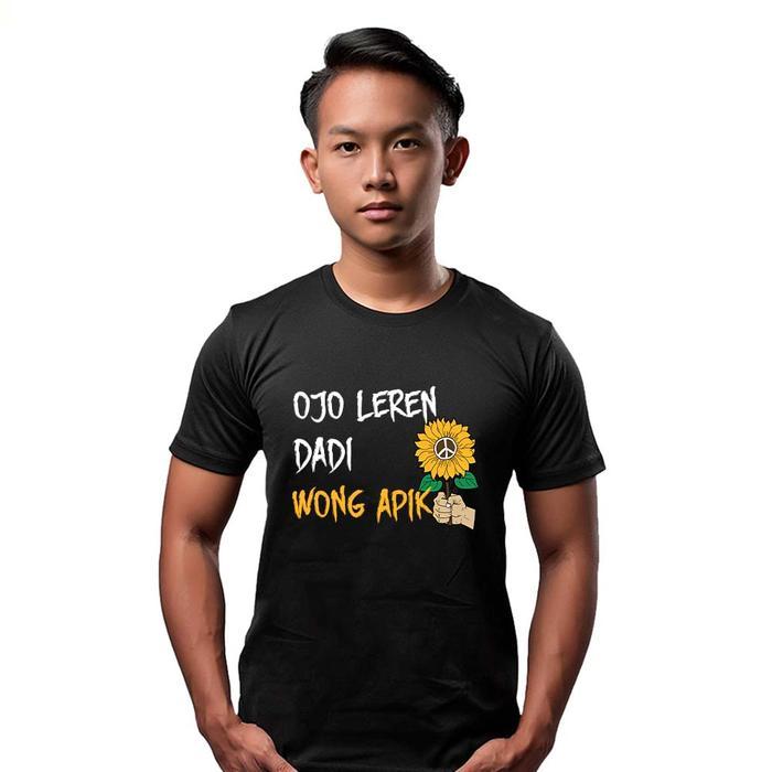 NEW Kaos Ojo Leren Dadi Wong Apik Distro