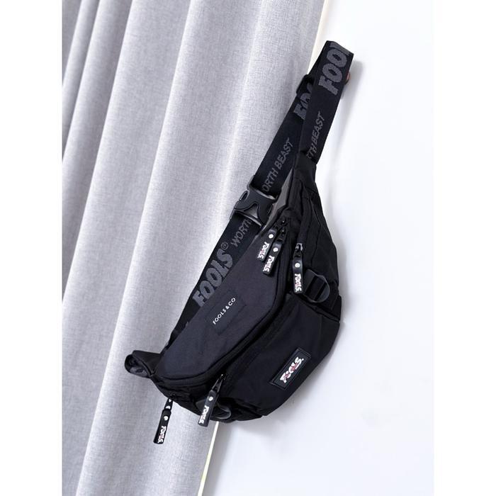 Virlokina- Tas Pinggang Pria Fools Waistbag Crav - Model Terbaru Terbaru 