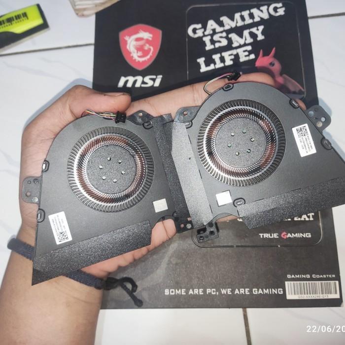 Ada Stok Fan kipas Laptop ASUS Rog Zephyrus Duo 15 GX550 GX550LWS CPU GPU 12V