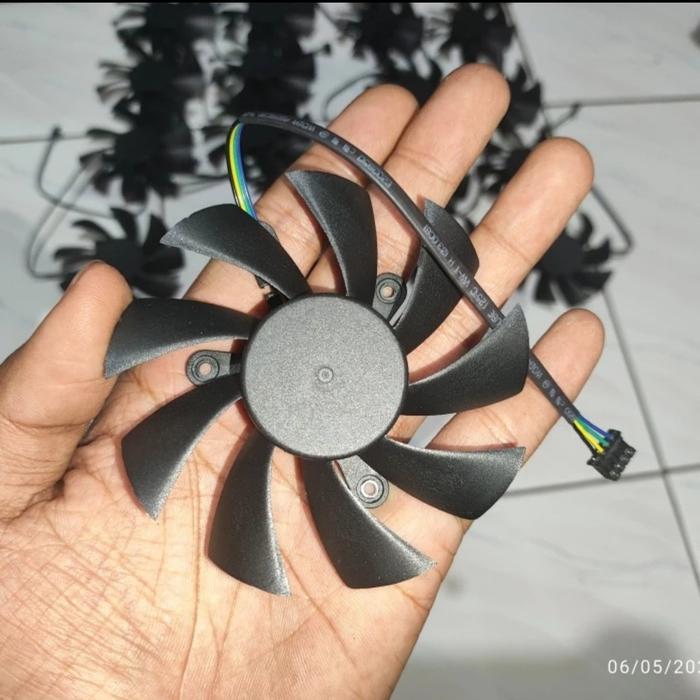 Ada Stok Fan kipas vga Msi EVGA Zotac Colorful Gtx 1060 960 950 85mm 4pin OEM