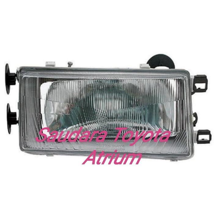 Headlamp lampu besar lampu depan corolla SE salon EE80 1987 1987 newt